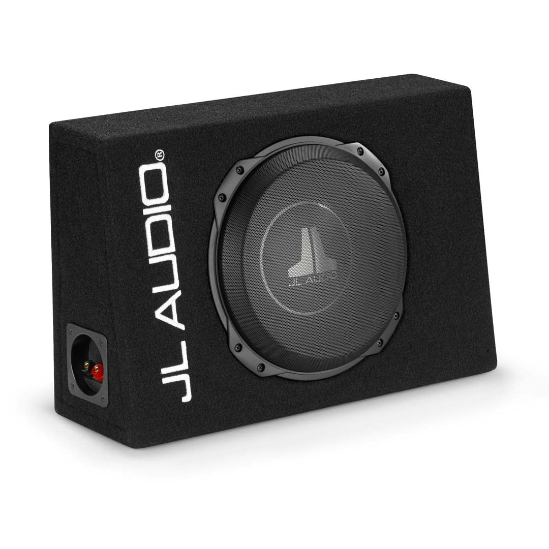 JL Audio CS110TG-TW3, Loaded TW3 Series 10" 2-Ohm Subwoofer, Truck Style Sealed Enclosure 400W
