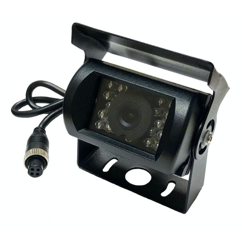 Crux CTM-11YBM, Commercial Grade Top Mount Camera with 1/3” Sony CCD Sensor, IR LEDs and Built-in Microphone