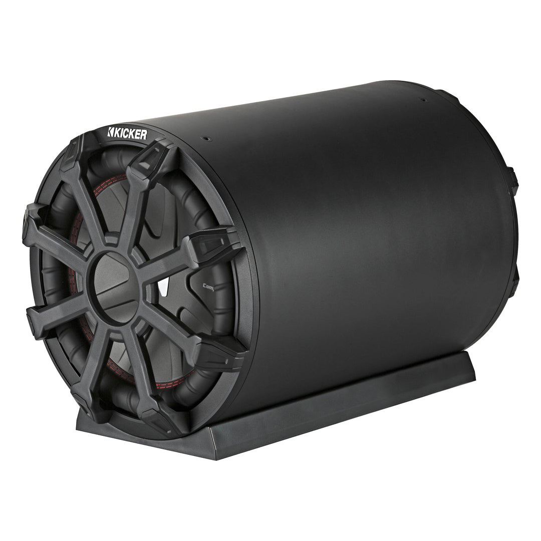 Kicker CWTB104, TB 10" Subwoofer and Passive Radiator in Weather-Proof Enclosure, 4-Ohm, 400W (46CWTB104)