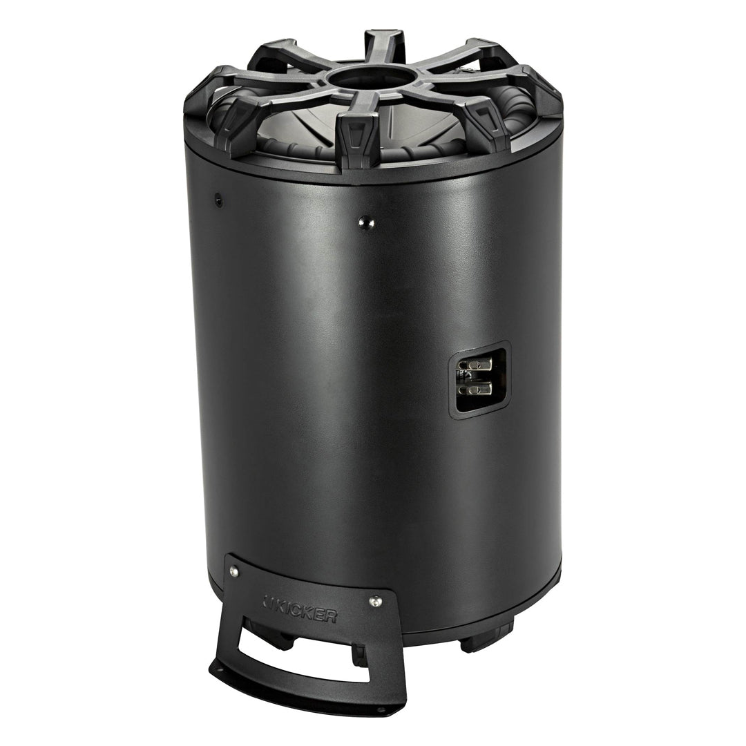 Kicker CWTB104, TB 10" Subwoofer and Passive Radiator in Weather-Proof Enclosure, 4-Ohm, 400W (46CWTB104)