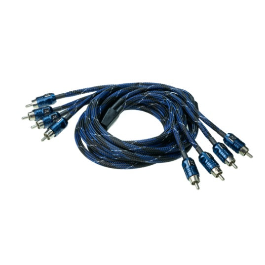 EFX by Scosche D20X4, Delta 20' 4-Channel Twisted Multi-Core Interconnects