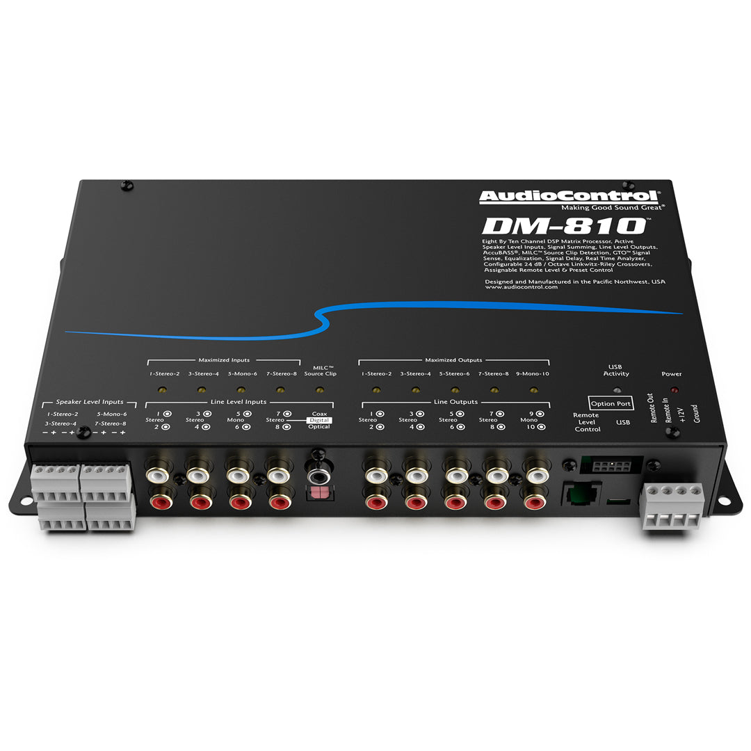 AudioControl DM-810, 8 Input 10 Output DSP Matrix Processor