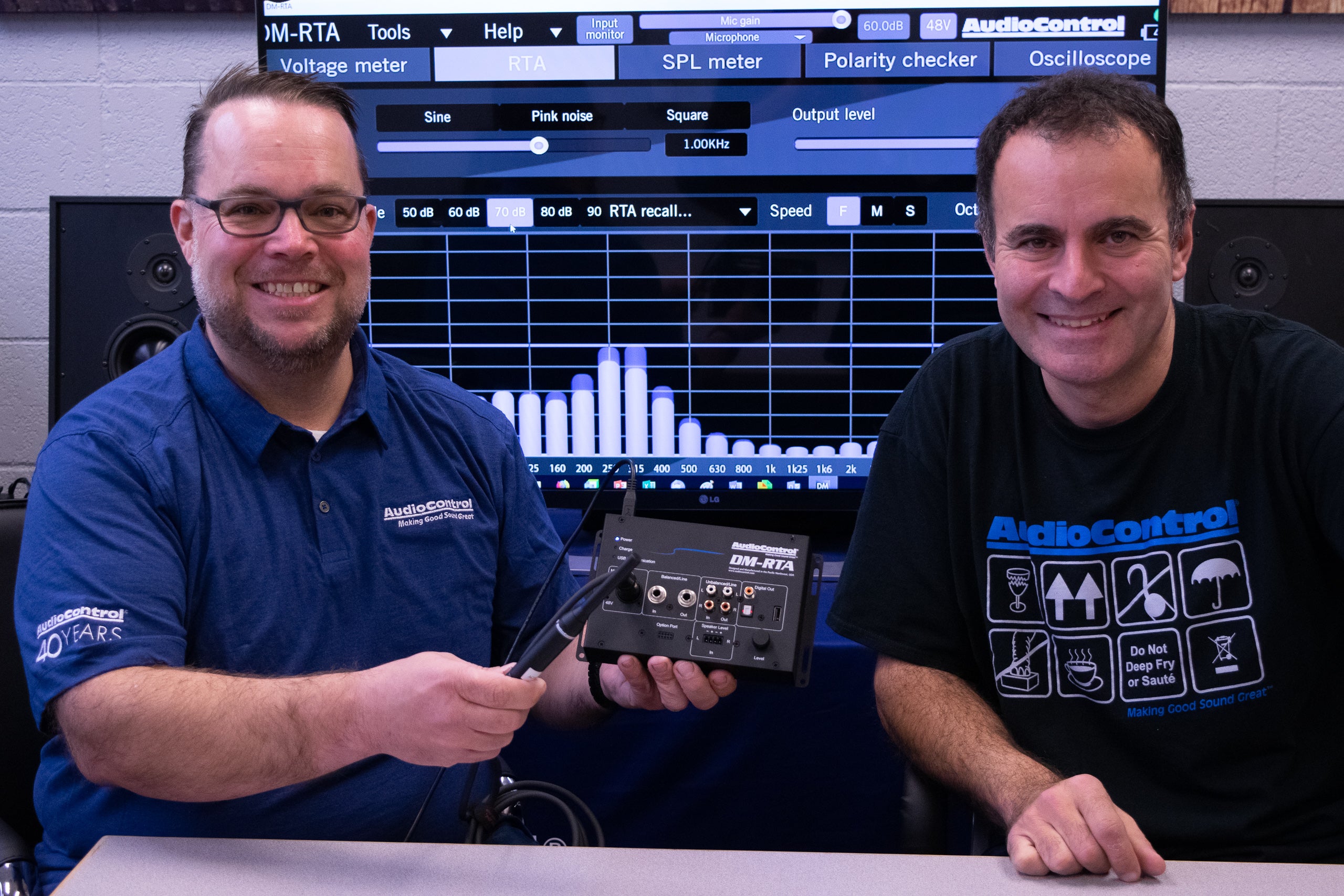 AudioControl DM-RTA, Real Time Analyzer and Multi-Test Tool