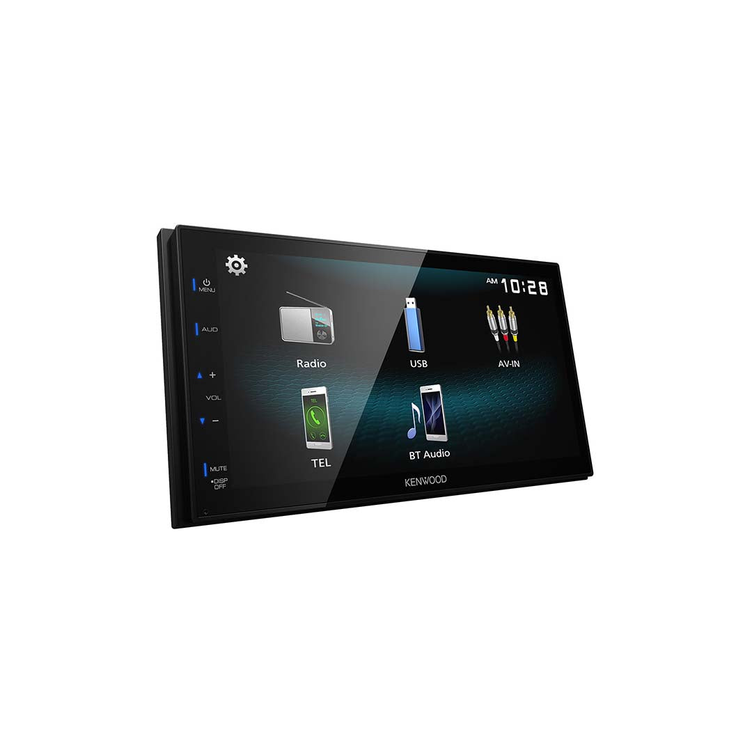 Kenwood DMX125BT, 6.8" Capacitive Touch Screen Digital Multimedia Receiver w/ Bluetooth