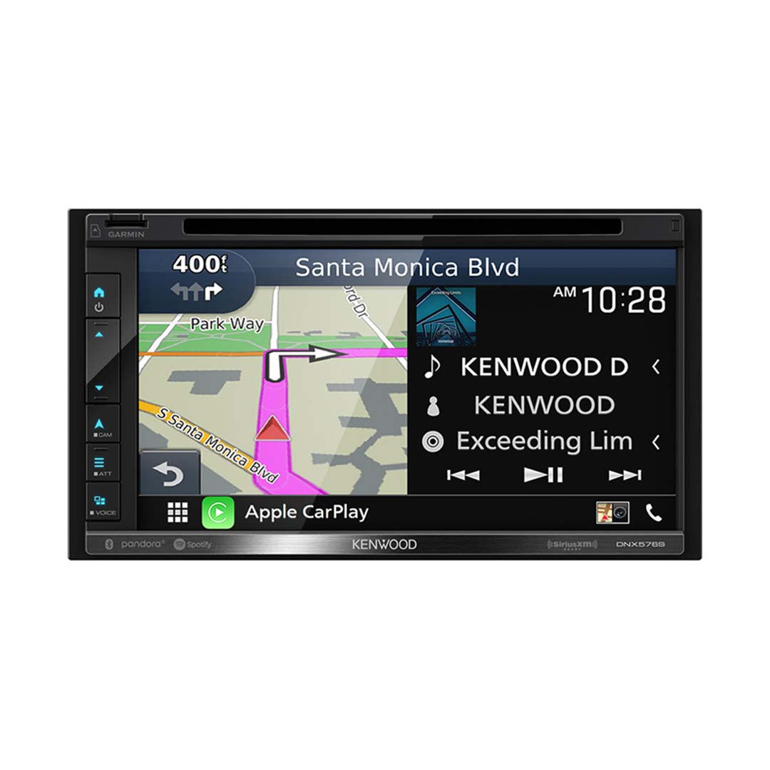 Kenwood DNX576S, 6.8" DVD/ Navigation Receiver w/ Apple CarPlay and Android Auto