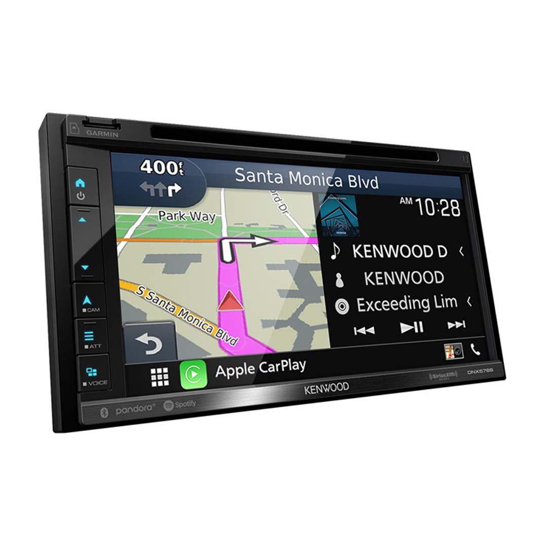 Kenwood DNX576S, 6.8" DVD/ Navigation Receiver w/ Apple CarPlay and Android Auto