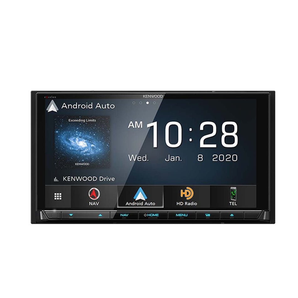 Kenwood DNX997XR, eXcelon Reference 6.8" Navigation/DVD Receiver w/ CarPlay and Android Auto