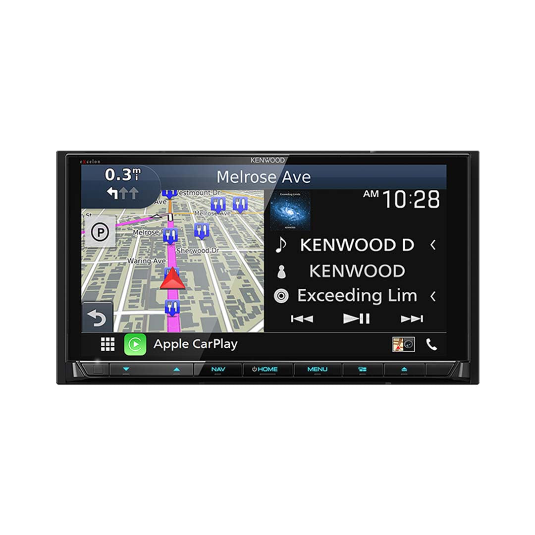 Kenwood DNX997XR, eXcelon Reference 6.8" Navigation/DVD Receiver w/ CarPlay and Android Auto