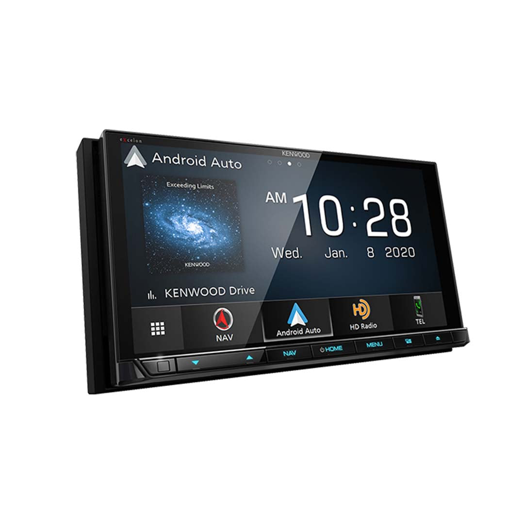 Kenwood DNX997XR, eXcelon Reference 6.8" Navigation/DVD Receiver w/ CarPlay and Android Auto