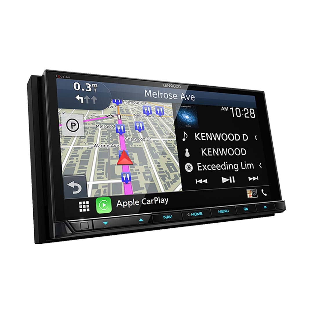 Kenwood DNX997XR, eXcelon Reference 6.8" Navigation/DVD Receiver w/ CarPlay and Android Auto