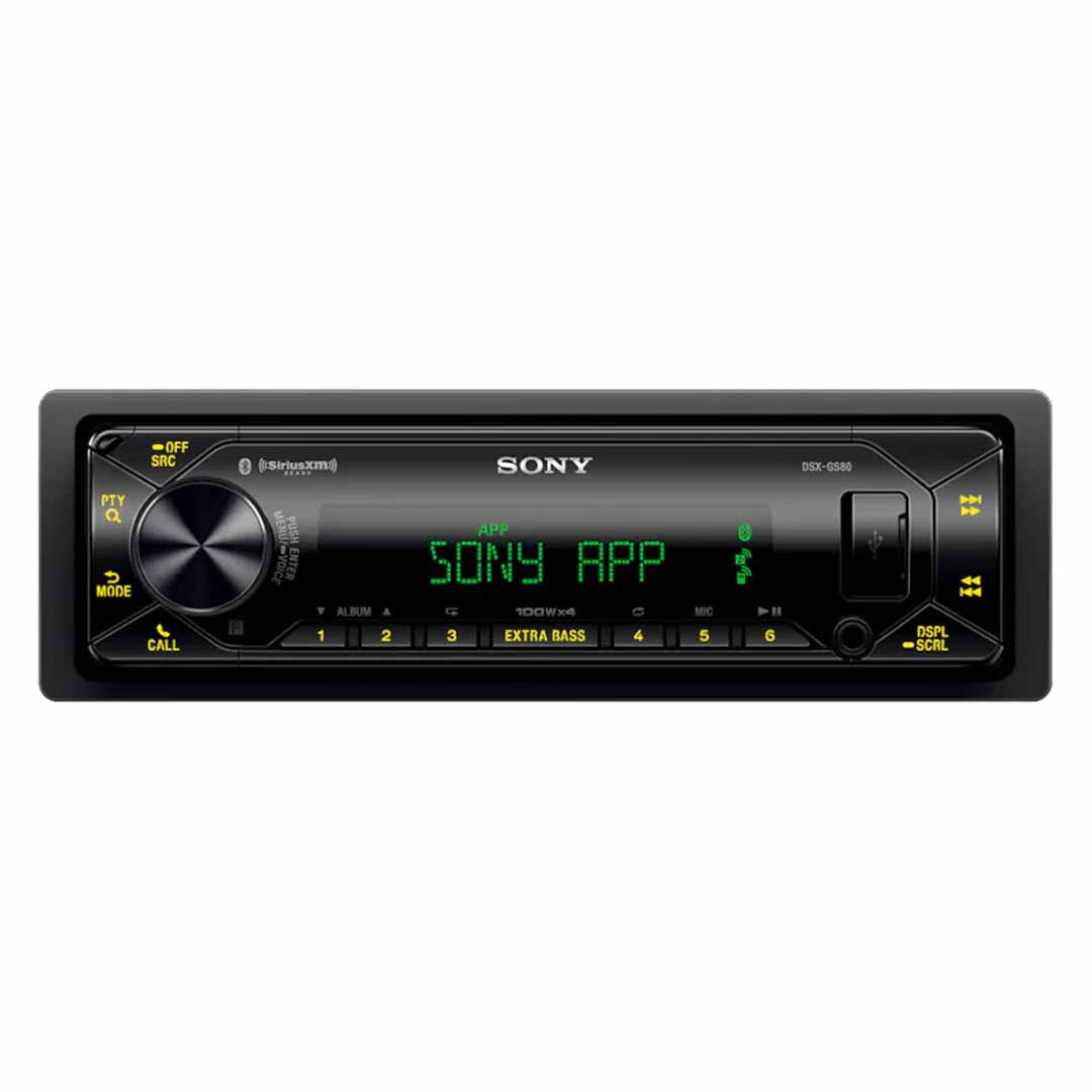 Sony DSX-GS80, GS Series Digital Media Receiver w/ Bluetooth (Does not play CDs)