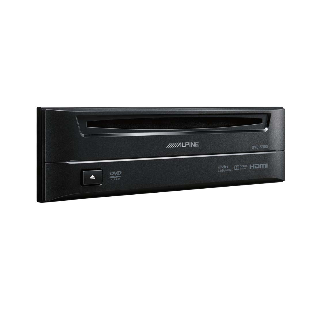 Alpine DVE-5300, Single-DIN Add-on Automotive-Grade DVD / CD Player with A/V HDMI Output