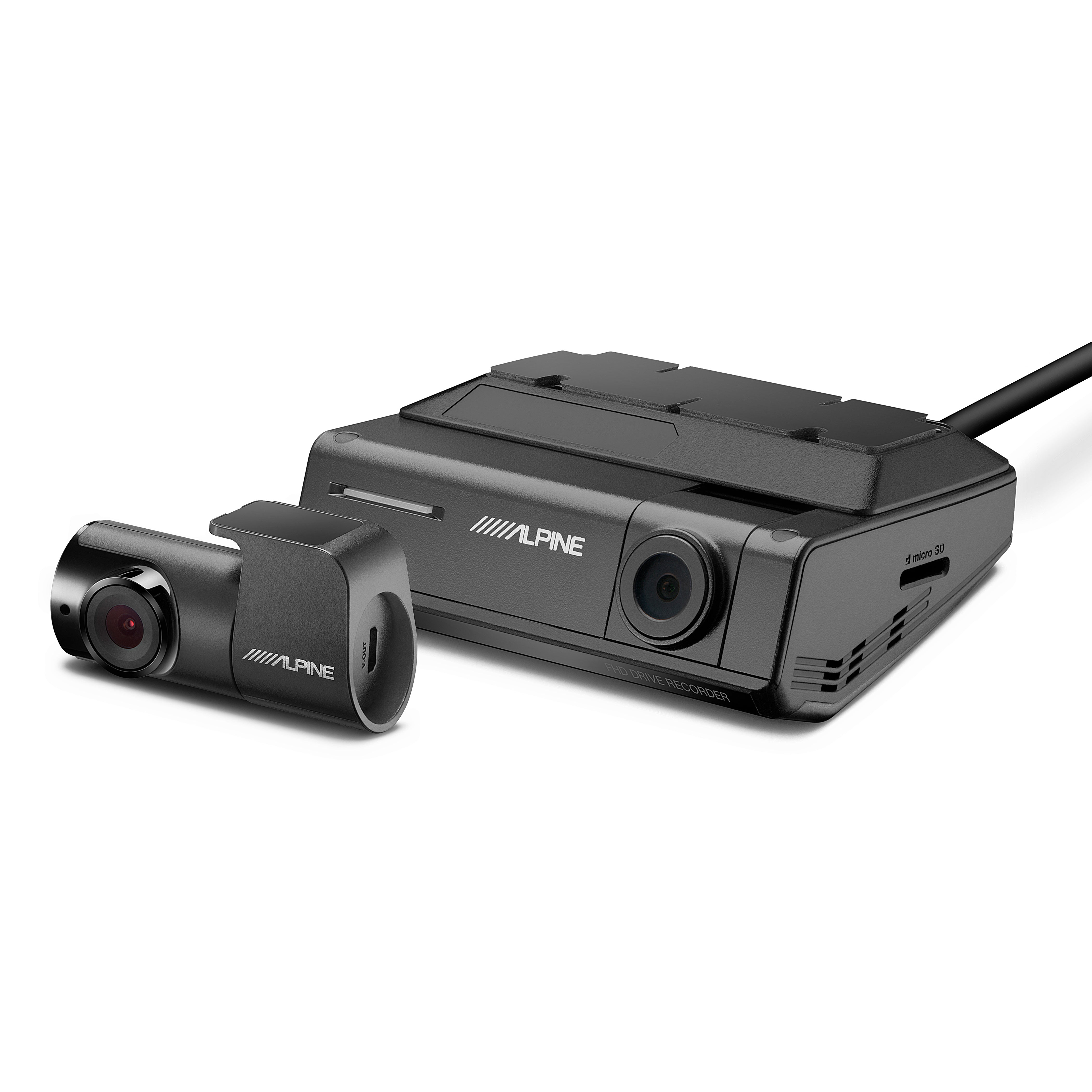 Alpine DVR-C320R, HD Video Recording Stealth Dash Cam for Select Alpine AVN/AV System