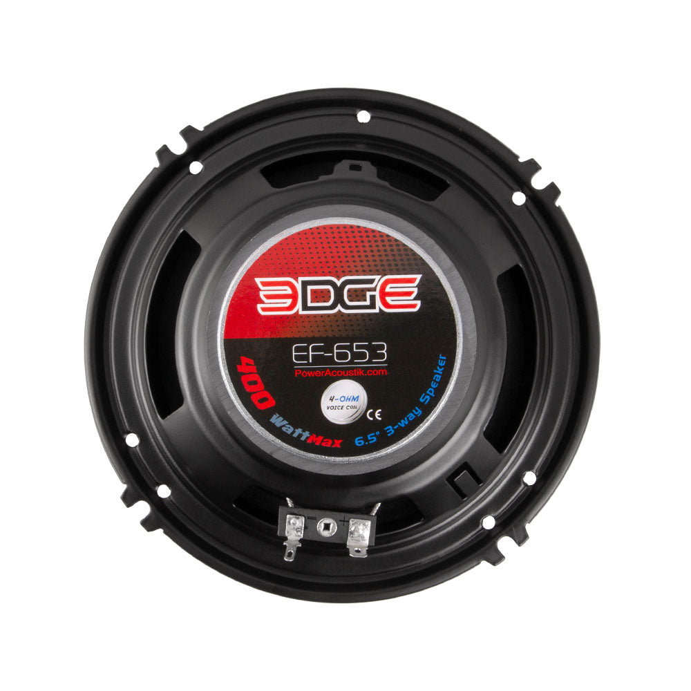 Power Acoustik EF-653, 6.5" 3-way Coaxial Speaker 400W