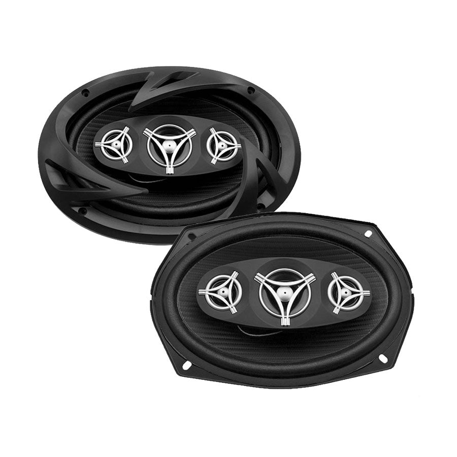 Power Acoustik EF-694, 6x9" 4-way Coaxial Speaker 800W