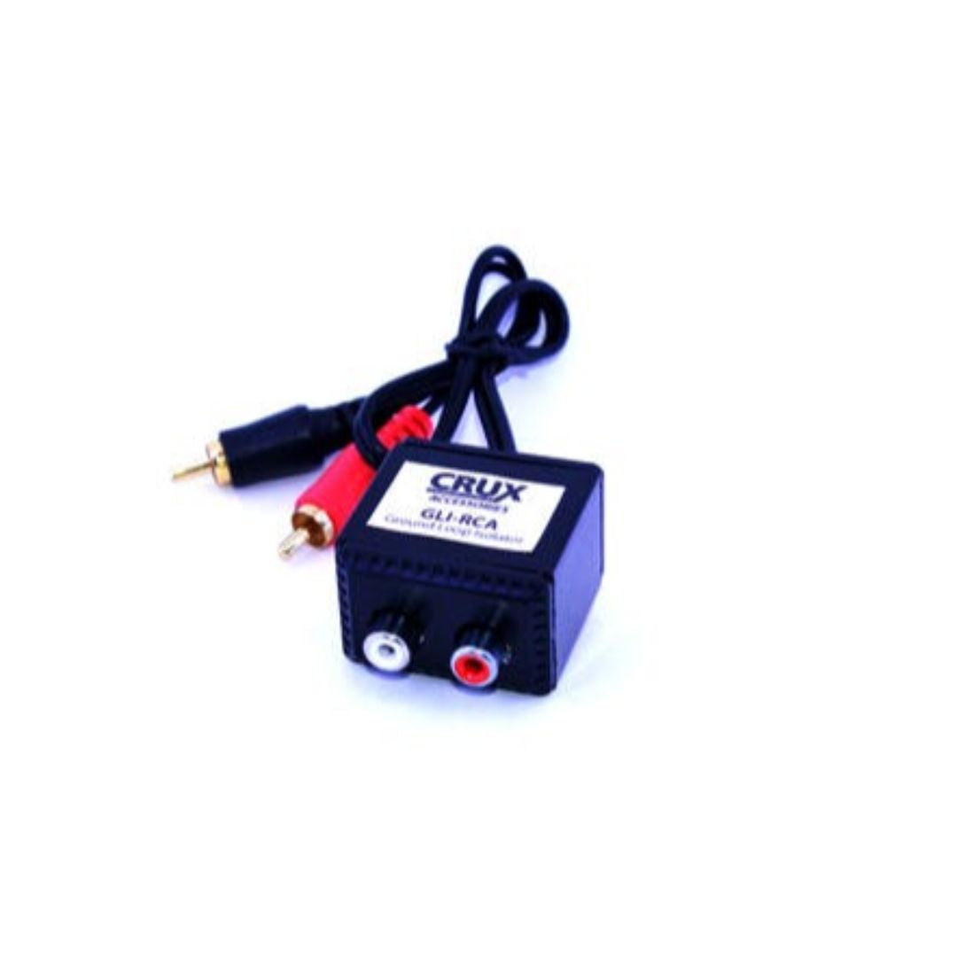 Crux GLI-RCA, Ground Loop Isolator - RCA Male to Female