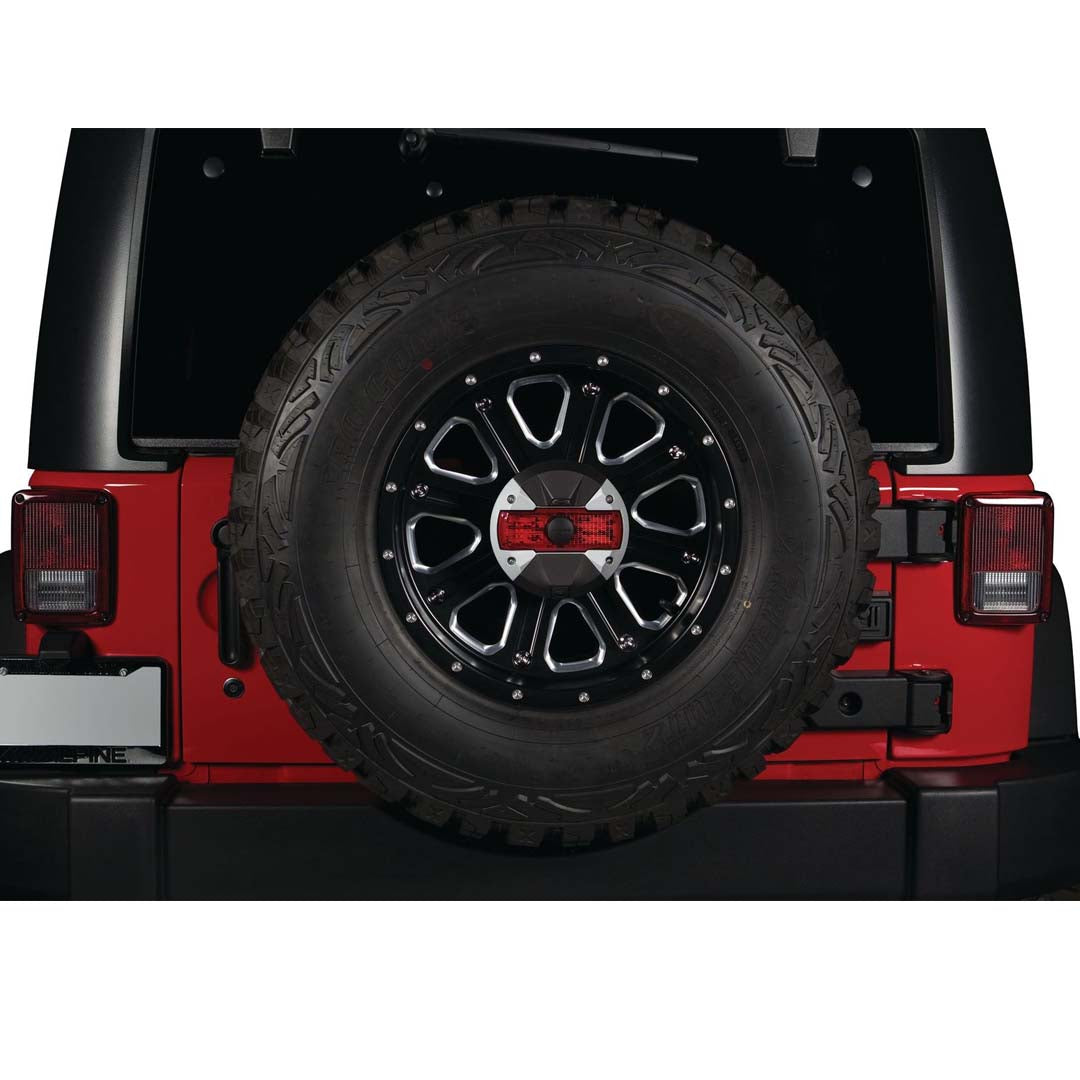 Alpine HCE-TCAM1-WRA, Spare Tire Tire Mount Rear -View Camera for 2007-Up Jeep Wrangler