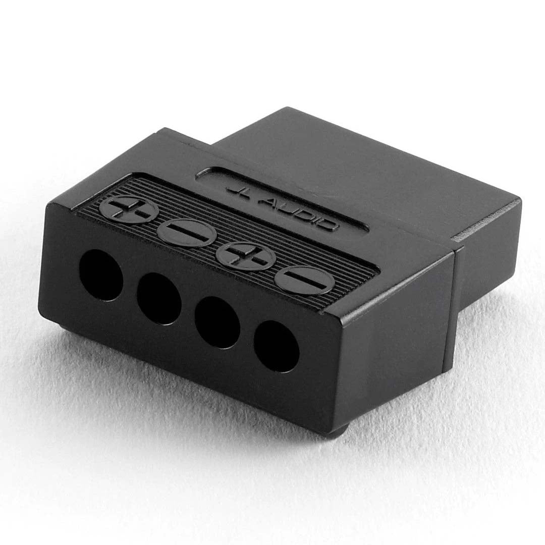 JL Audio HD-SPKPLUG-4-RP, Replacement 4-Pole speaker input plug for HD and MHD Amplifiers