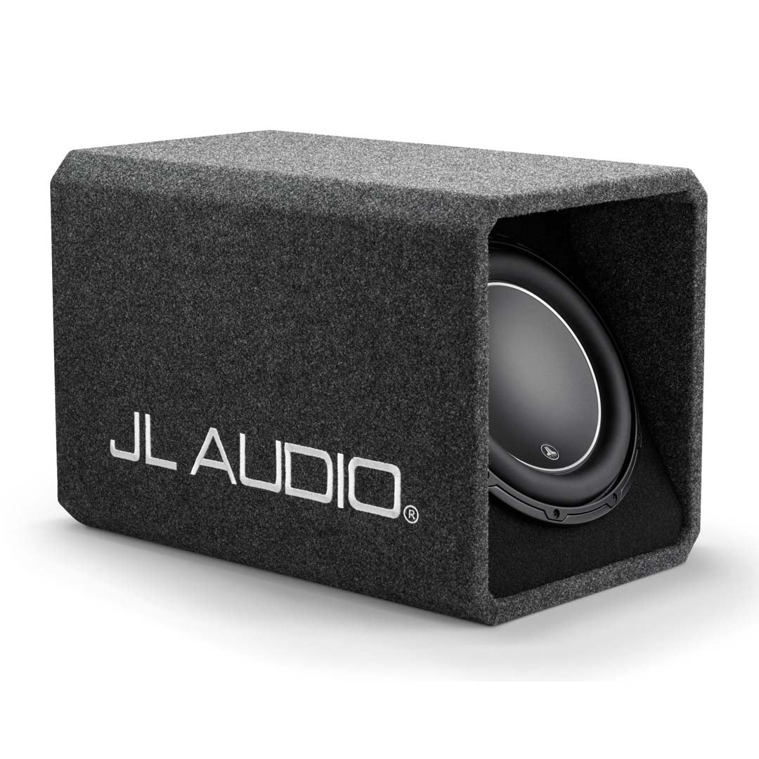 JL Audio HO112-W6v3, Loaded W6 Series 12" 2-Ohm Subwoofer, High-Output Ported Enclosure, 600W