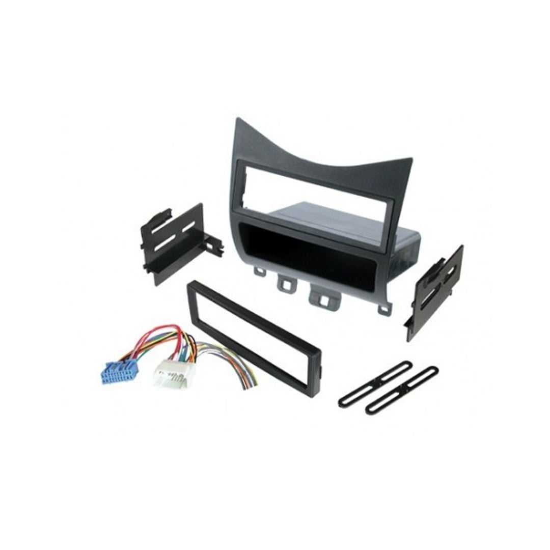 American International HONK823H, 2003-2007 Honda Accord Relocation Kit w/ Harness Single DIN or ISO w/ Pocket