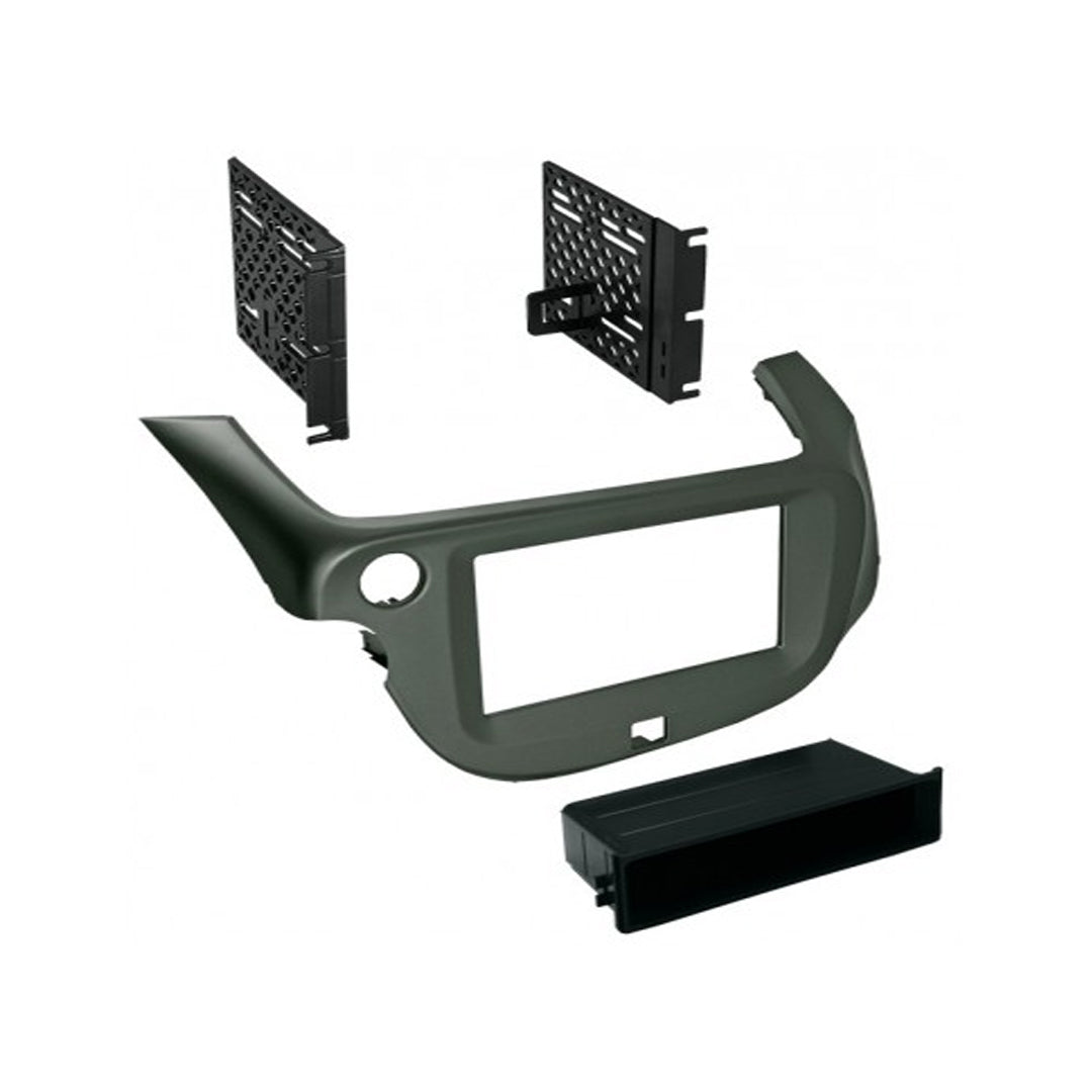 American International HONK848S, 2009-2013 Honda Fit Single ISO w/ Pocket or Double DIN