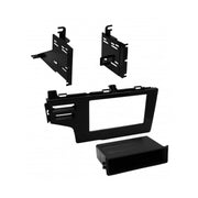 American International HONK850GB, 2015-2017 Honda Fit Gloss Black Single ISO w/ Pocket or Double DIN