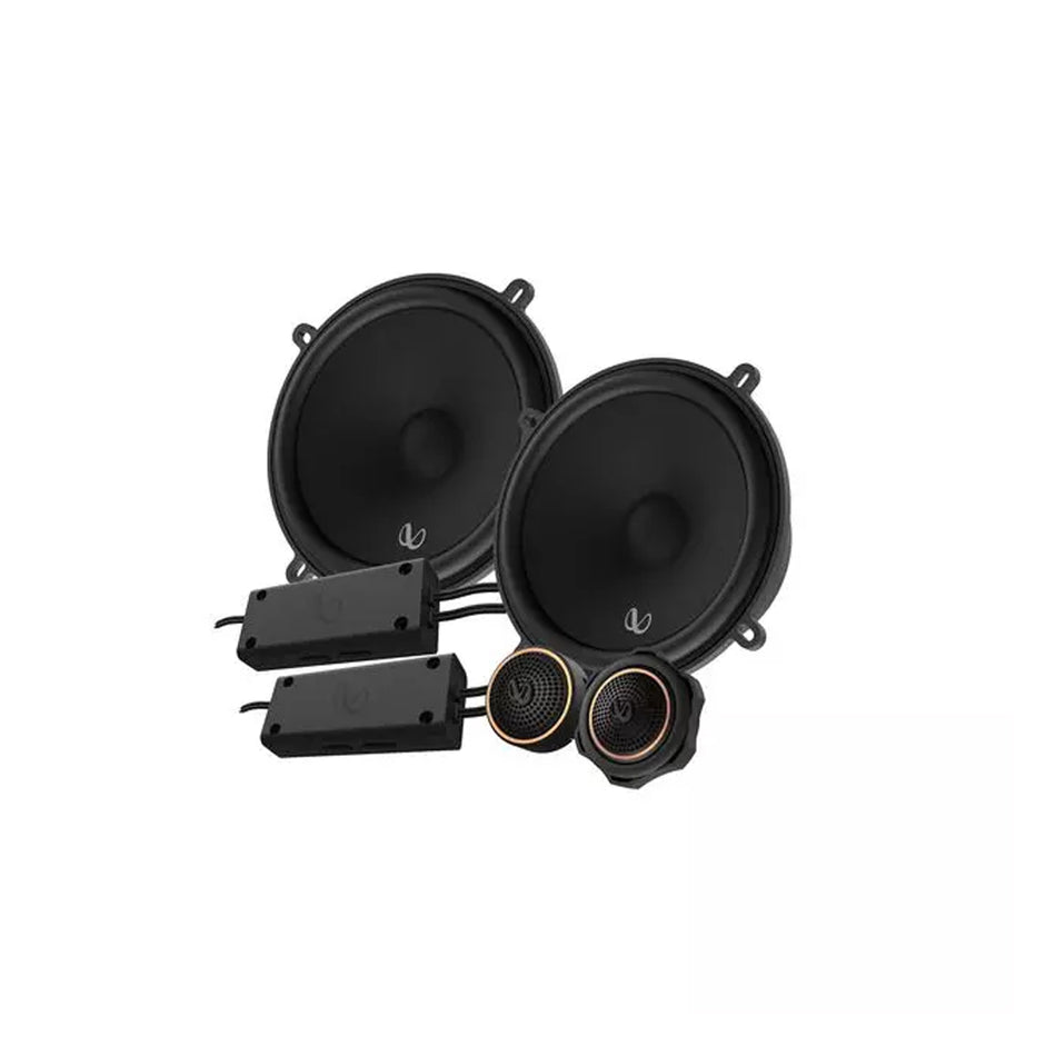 Infinity KAPPA503CF, KAPPA Series 5 1/4" 2-Way Multi-element Component Speakers System w/ Gap Switchable Crossover
