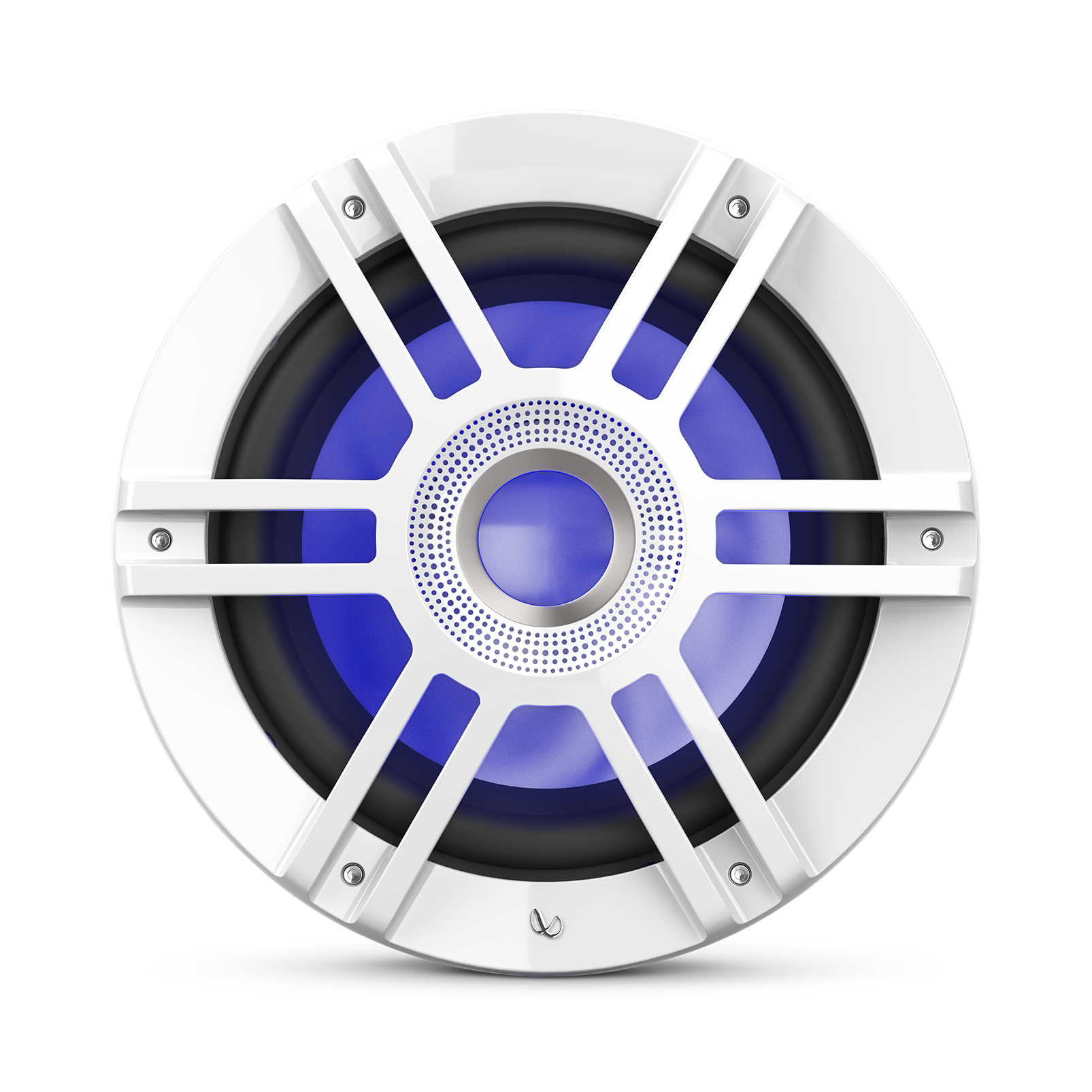 Infinity KAPPA1010MAM, KAPPA Series 10" Marine Subwoofer - SSI Impedance w/ RGB Lighting - White