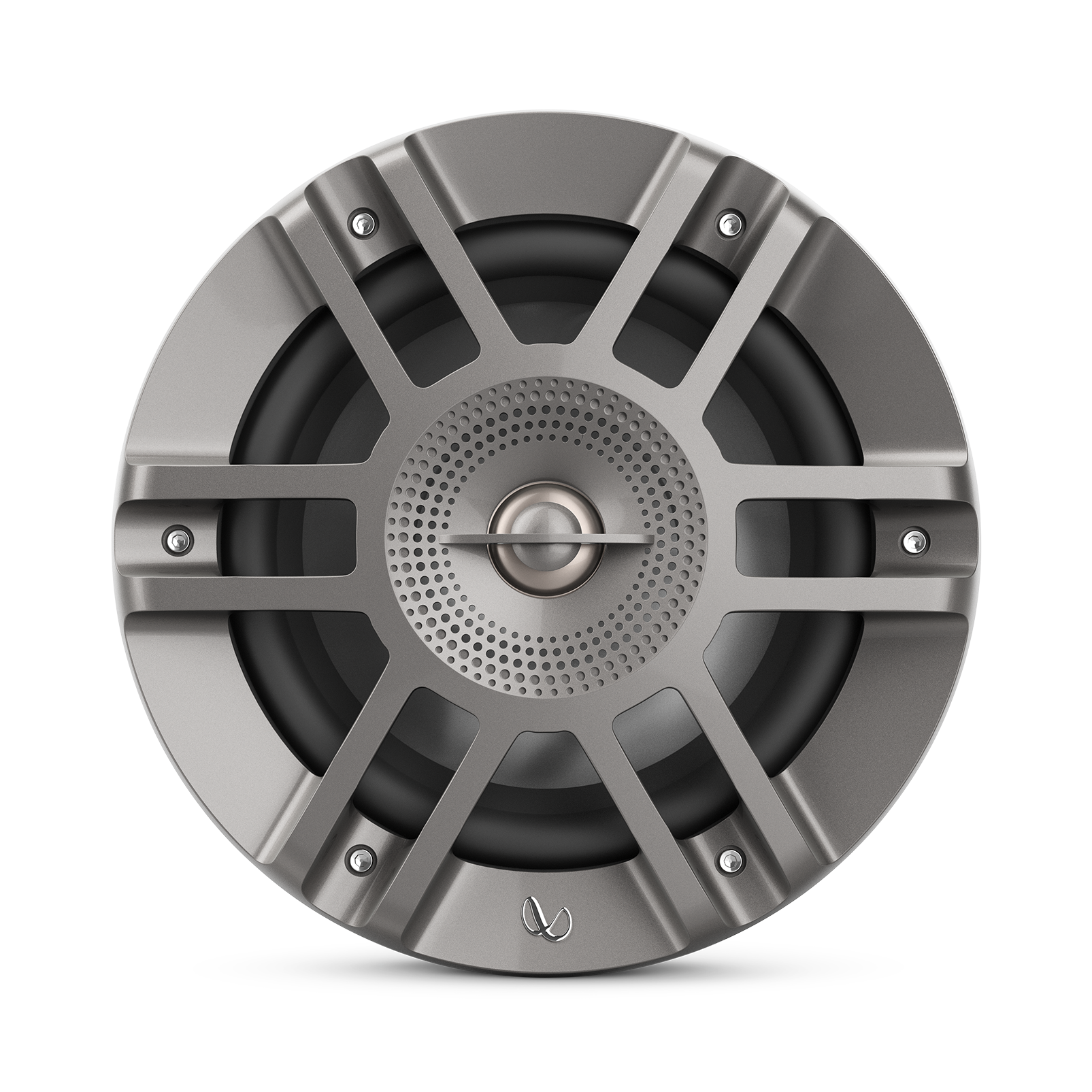 Infinity KAPPA6125MAM, KAPPA Series 6.5" 2-Way Premium Marine Coaxial Speakers w/ RGB Lighting - Titanium