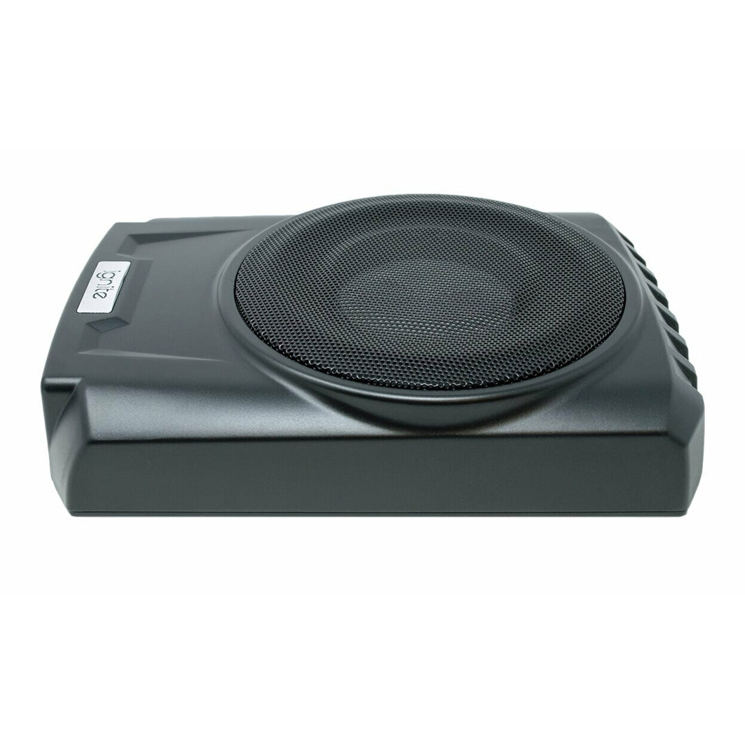 Ignite IP8S, 8" Active Subwoofer Slim Powered Sub Car Subwoofer Enclosure