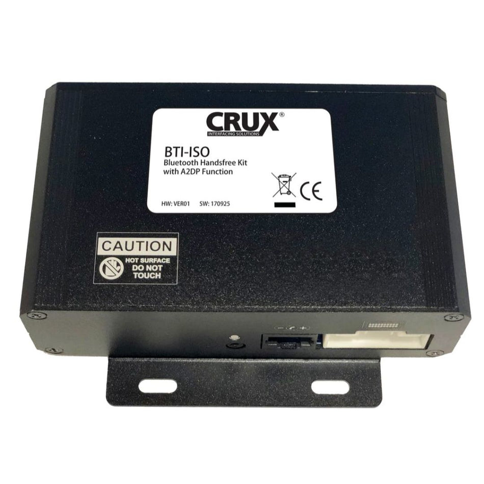 Crux BTI-ISO, Universal Handsfree Kit with ISO Connectors (Handsfree + 4 Channel Music Streaming)