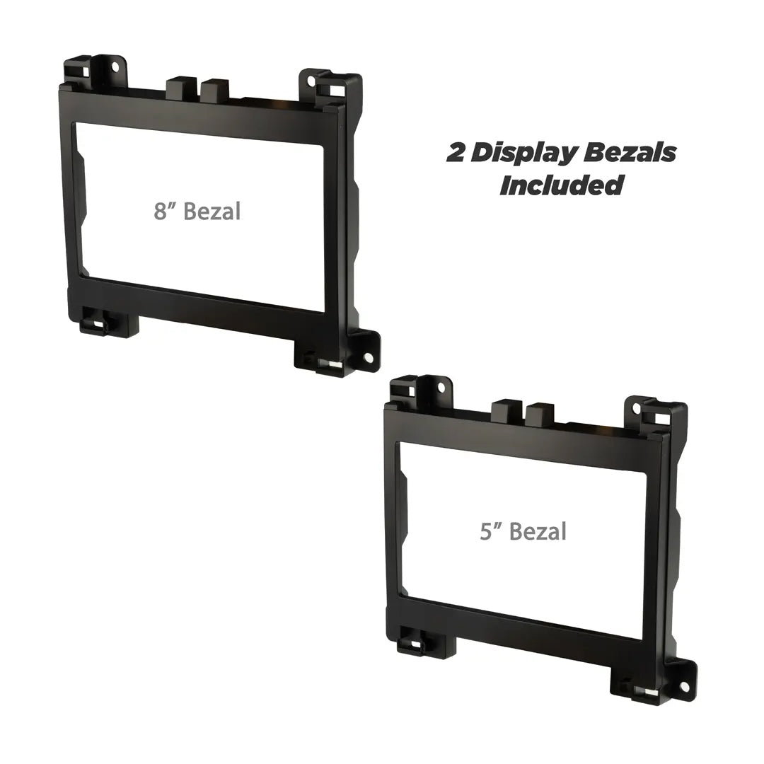 Scosche ITCCR06B, Integrated Touch 2015-Up Dodge Challenger Dash Kit