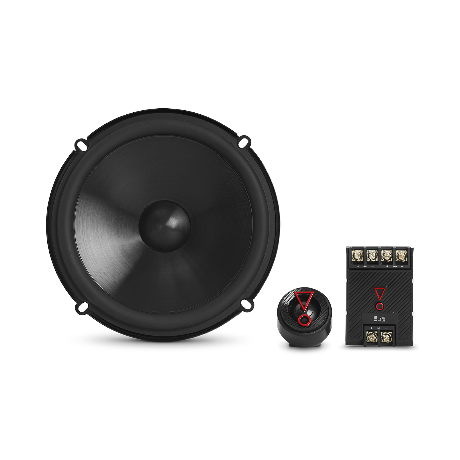 JBL Stage3607CAM, Stage 3 Series 6 1/2" 2-Way Component Speakers System w/ Crossover