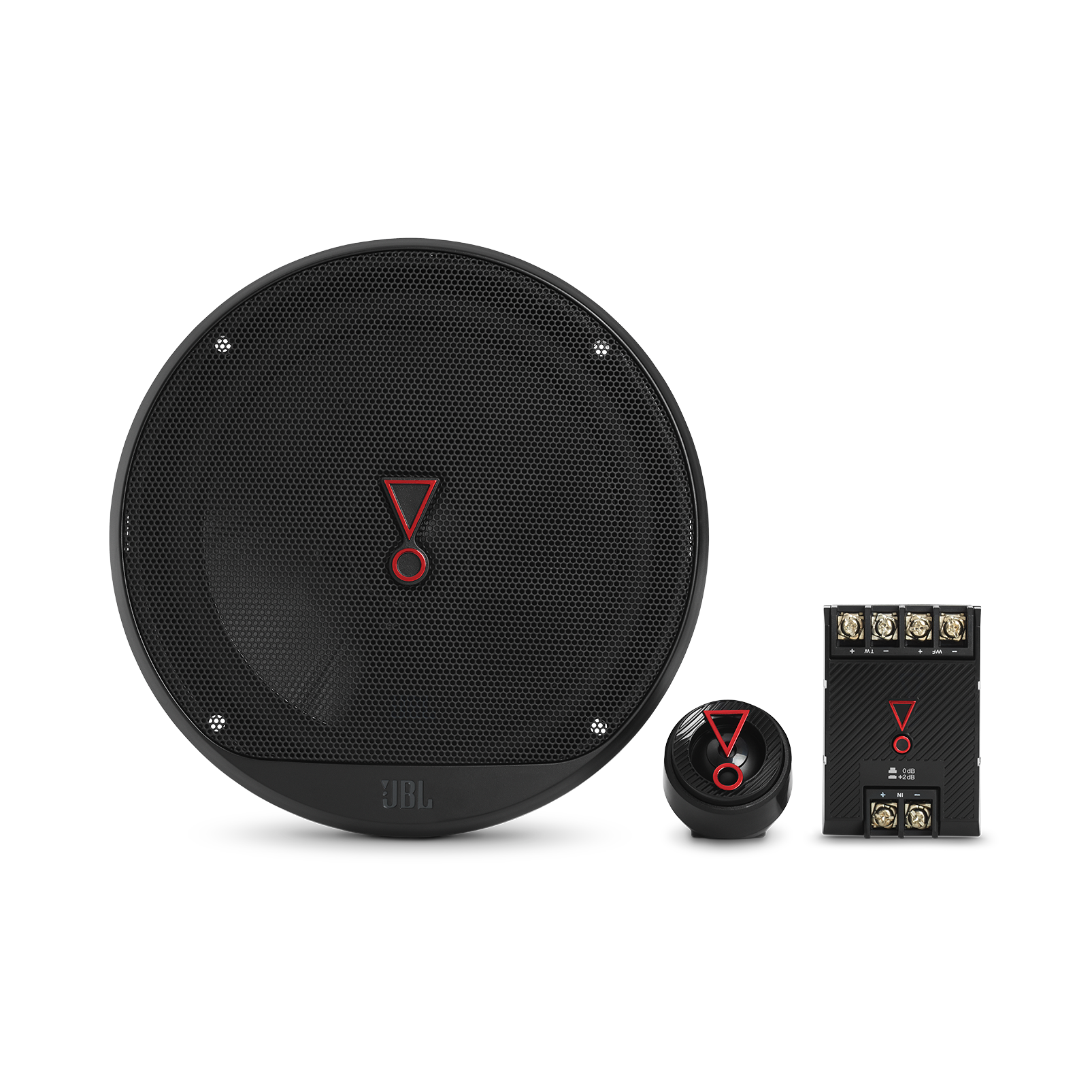 JBL Stage3607CAM, Stage 3 Series 6 1/2" 2-Way Component Speakers System w/ Crossover