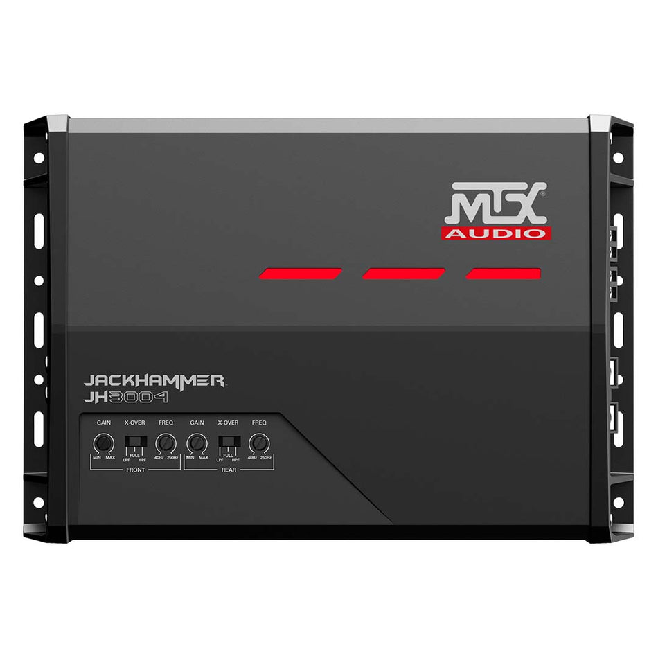 MTX JH3004, JackHammer Series Class AB 4-Channel Full-Range Amplifier
