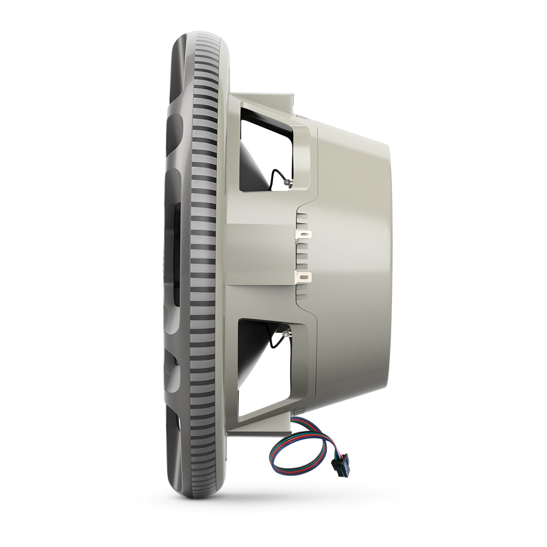 Infinity KAPPA8135MAM, KAPPA Series 8" 3-Way Premium Marine Covertible Speakers w/ RGB Lighting - Titanium