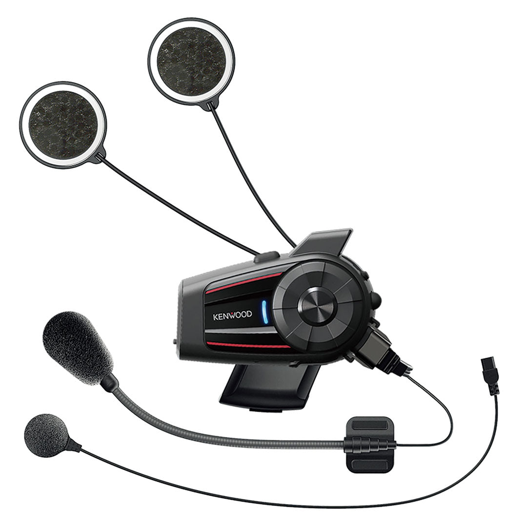 Kenwood KCA-HX7C, Motorcycle Camera & Bluetooth Communication System w/ Mesh Intercom