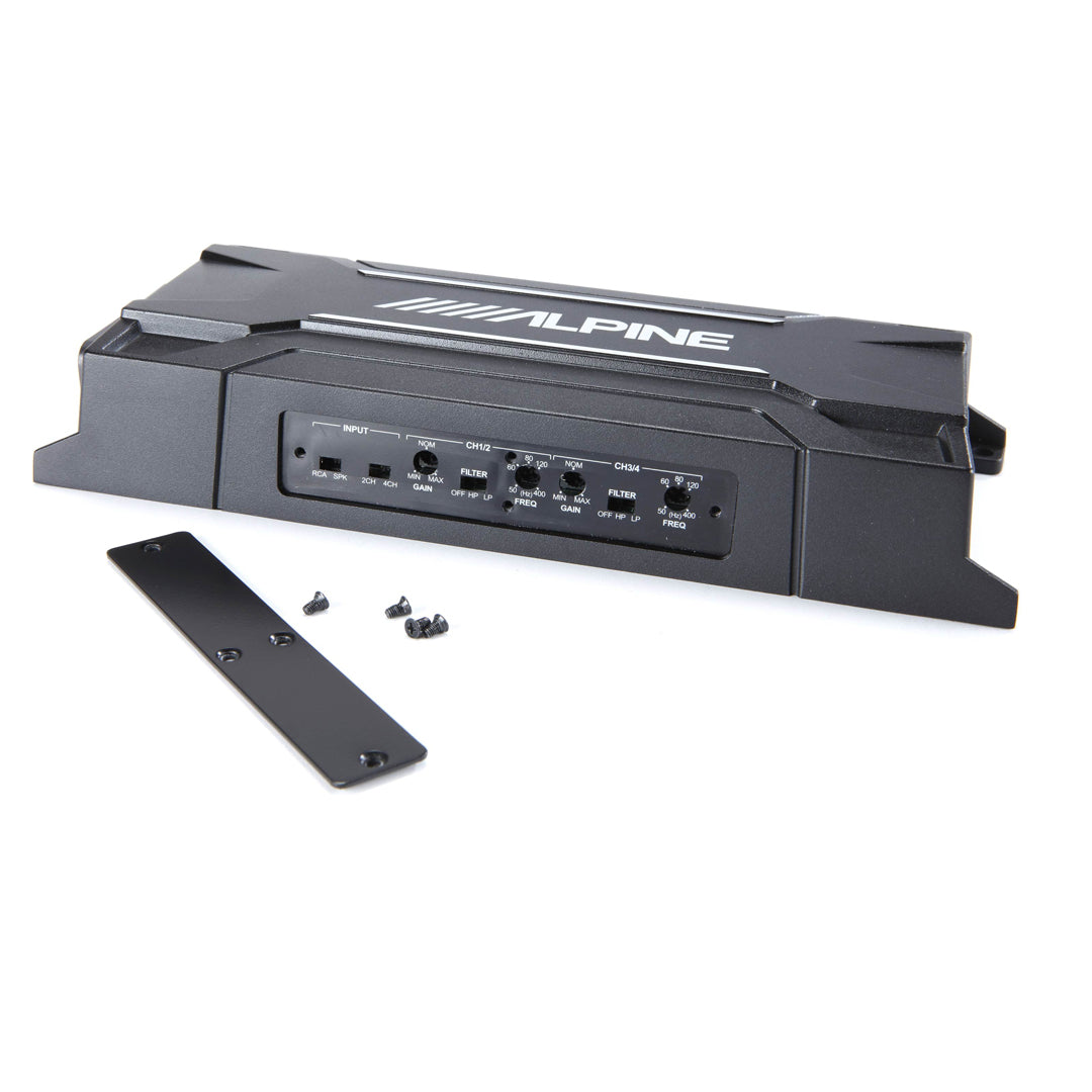 Alpine KTA-30FW, 4-Channel Tough Power PackWeather ResistantAmplifier - 300W