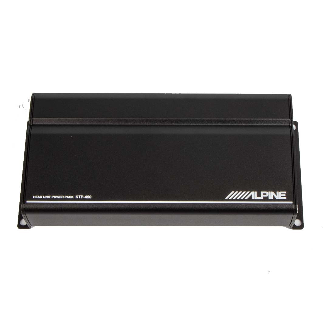 Alpine KTA-450, Power Pack Class D 4 Channel Amplifier, 400 Watts D.P.P