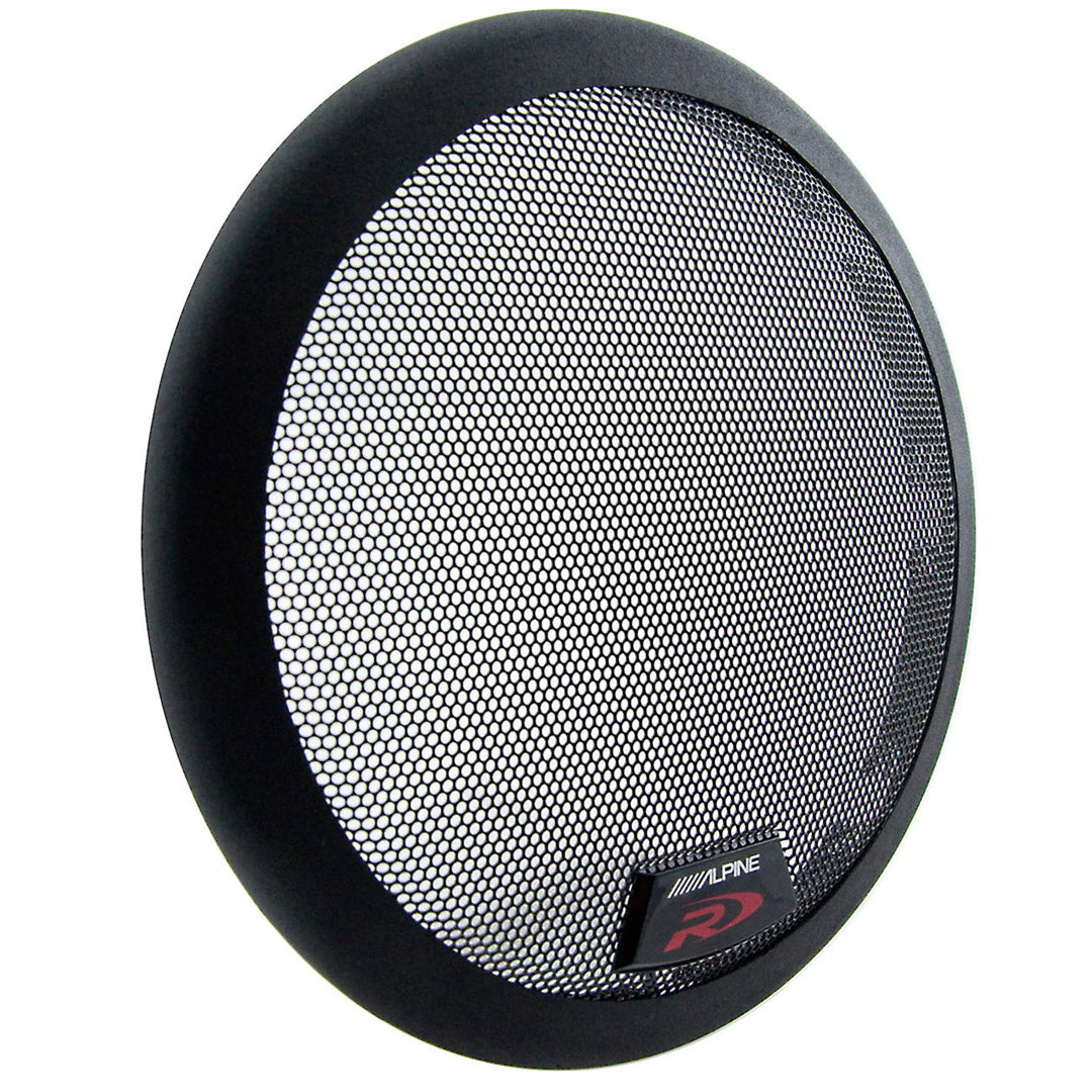 Alpine KTE-8G, 8" Subwoofer Grille - Compatible with 8" Type-R Subwoofer
