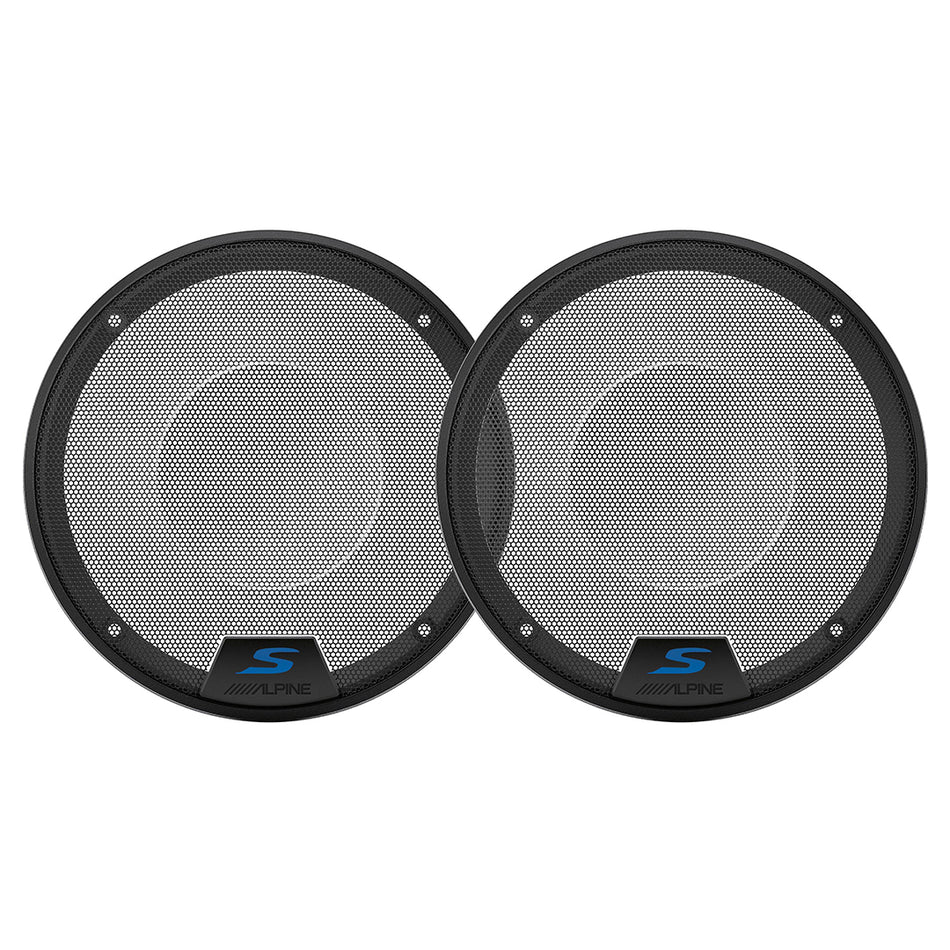 Alpine KTE-S65G, 6.5" Speaker Grilles for Alpine S-S65 and S-S65C