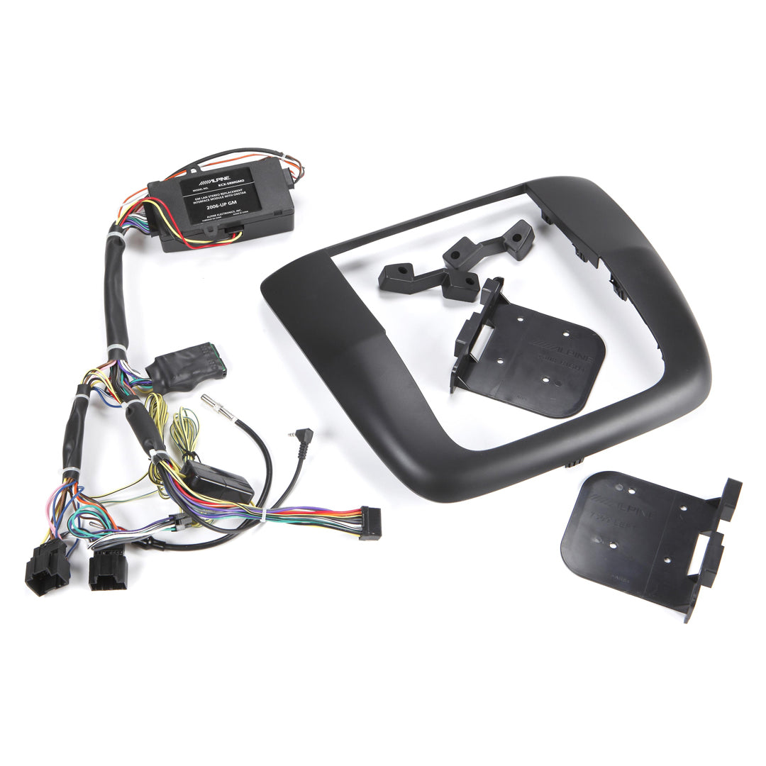 Alpine KTX-GM8-O, Restyle Dash and Wiring Kit for Install of Alpine GPS Receiver in Select 2007-up General Motors  Vehicles