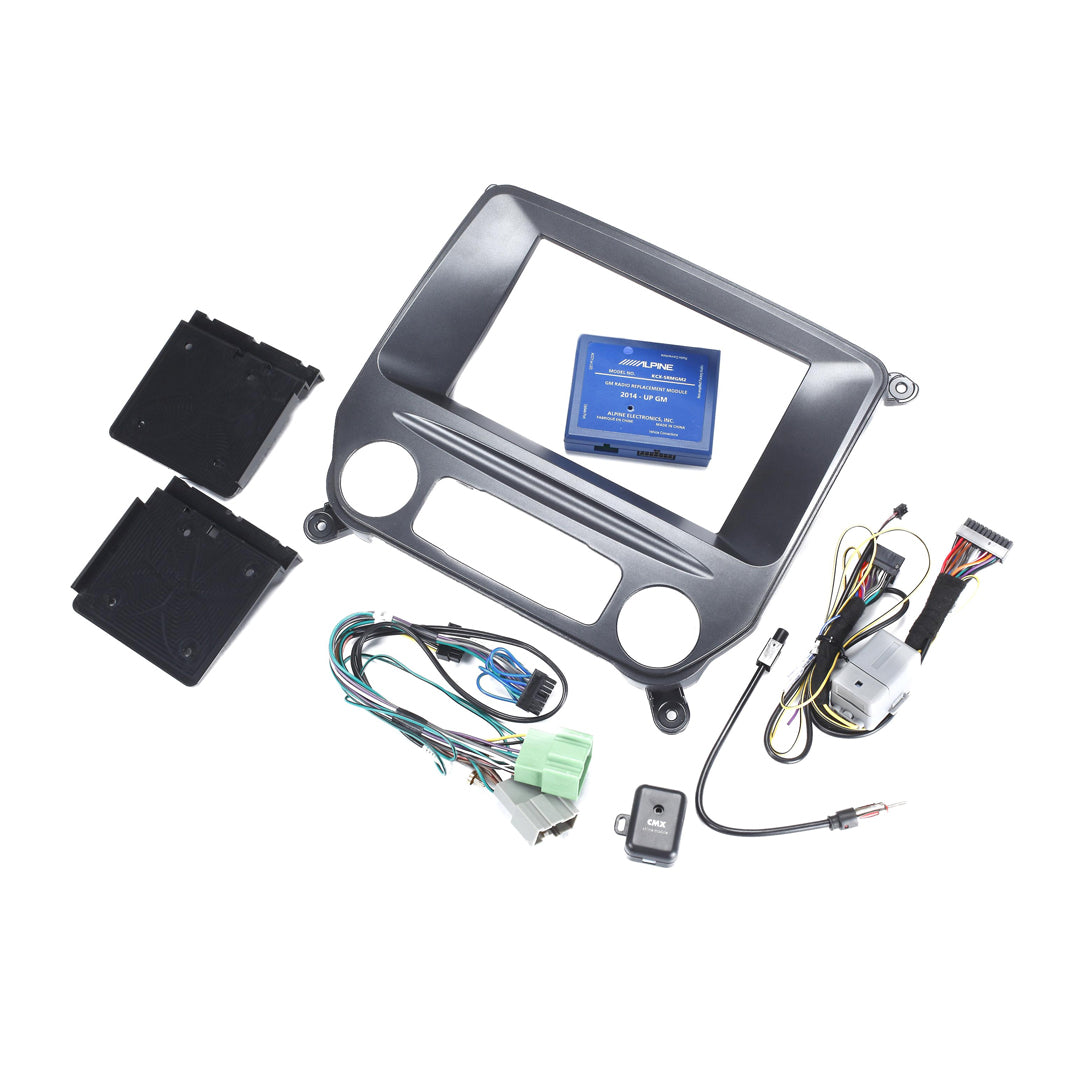 Alpine KTX-GM8K2, Restyle Dash and Wiring Kit for Install of Alpine GPS Receiver in Select 2014-up General Motors Vehicles