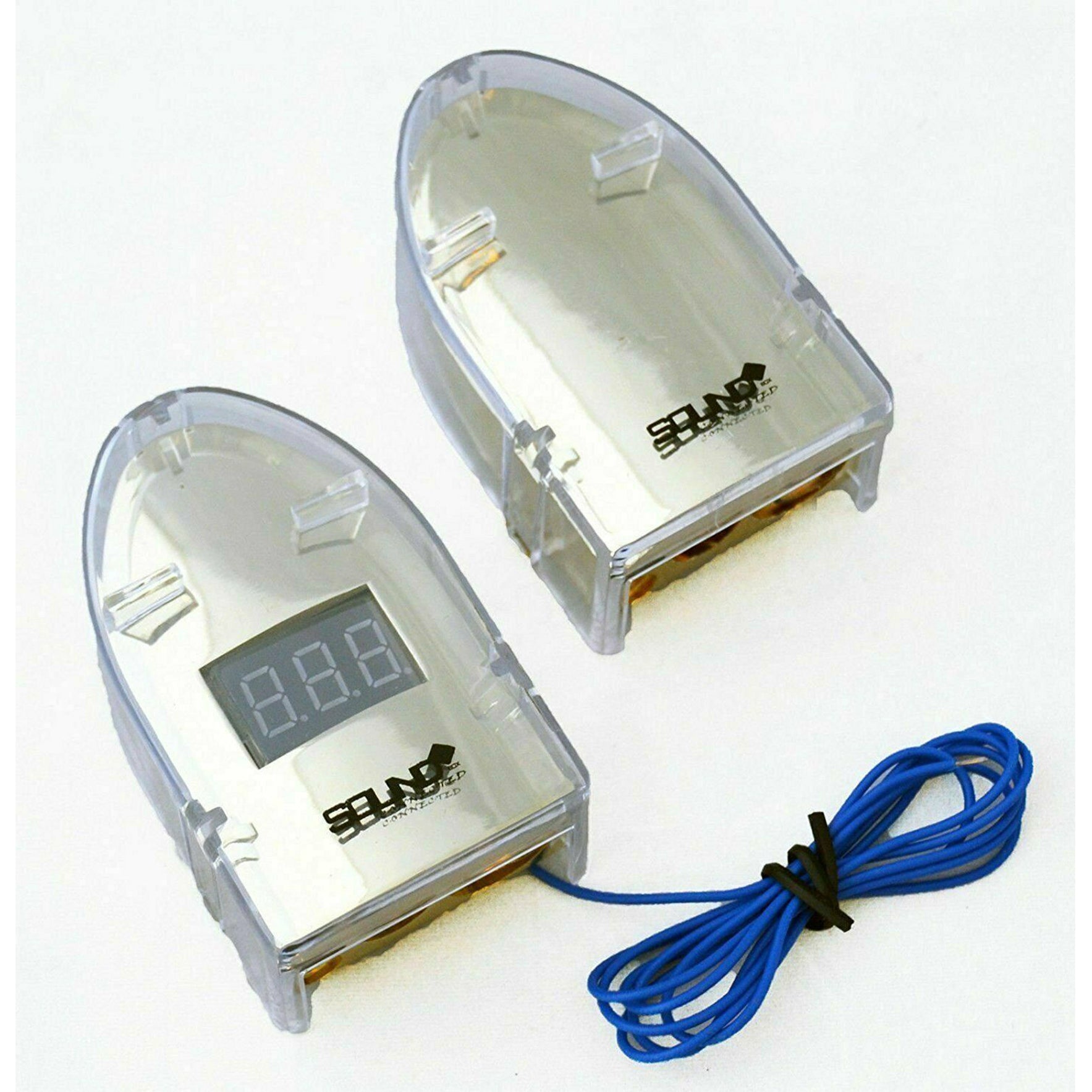 SoundBox LC-DBTS, 1/0 l 2 I 4 I 8 Gauge +/- Digital Car Battery Terminal