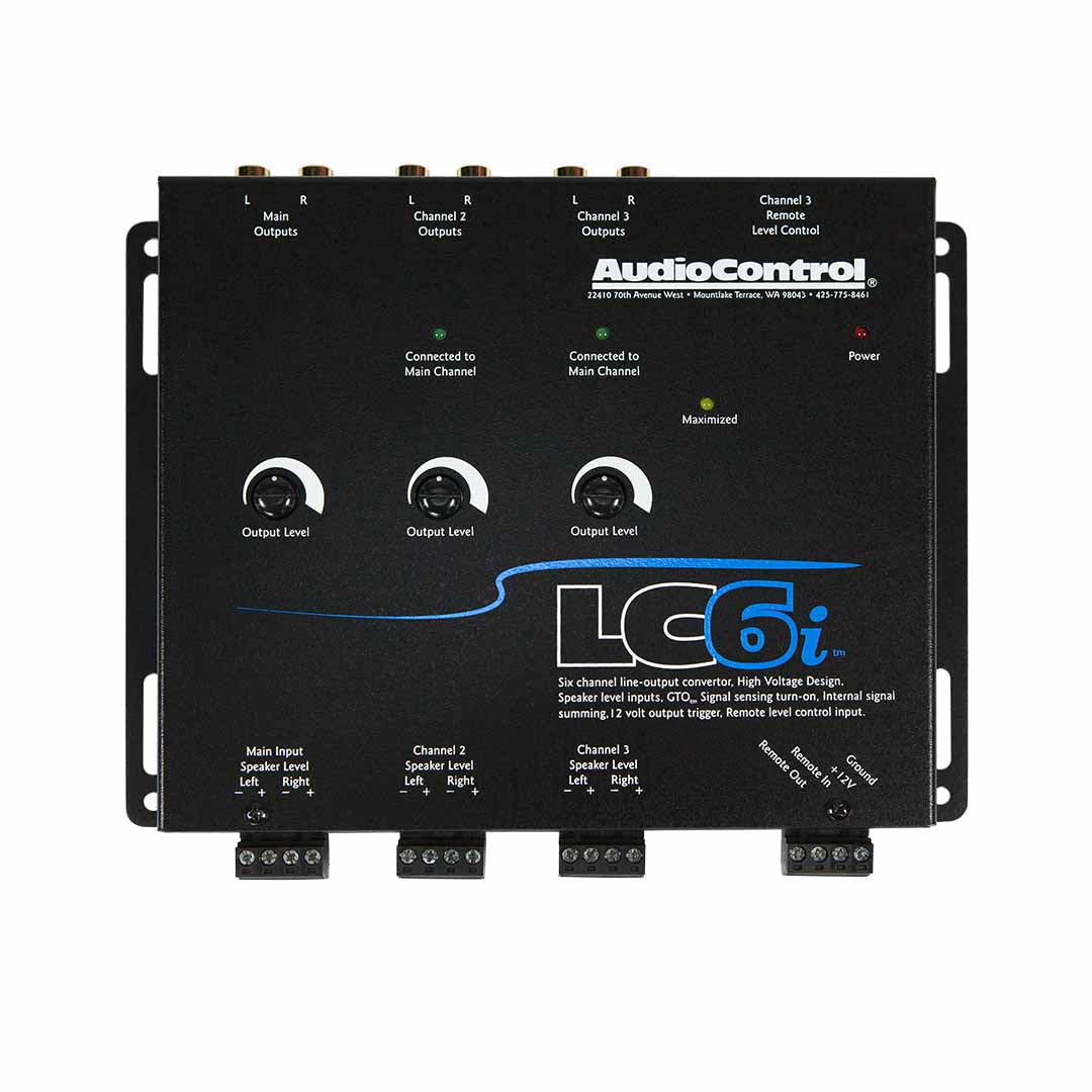 AudioControl LC6i 6 Channel Line Output Converter with Internal Summing