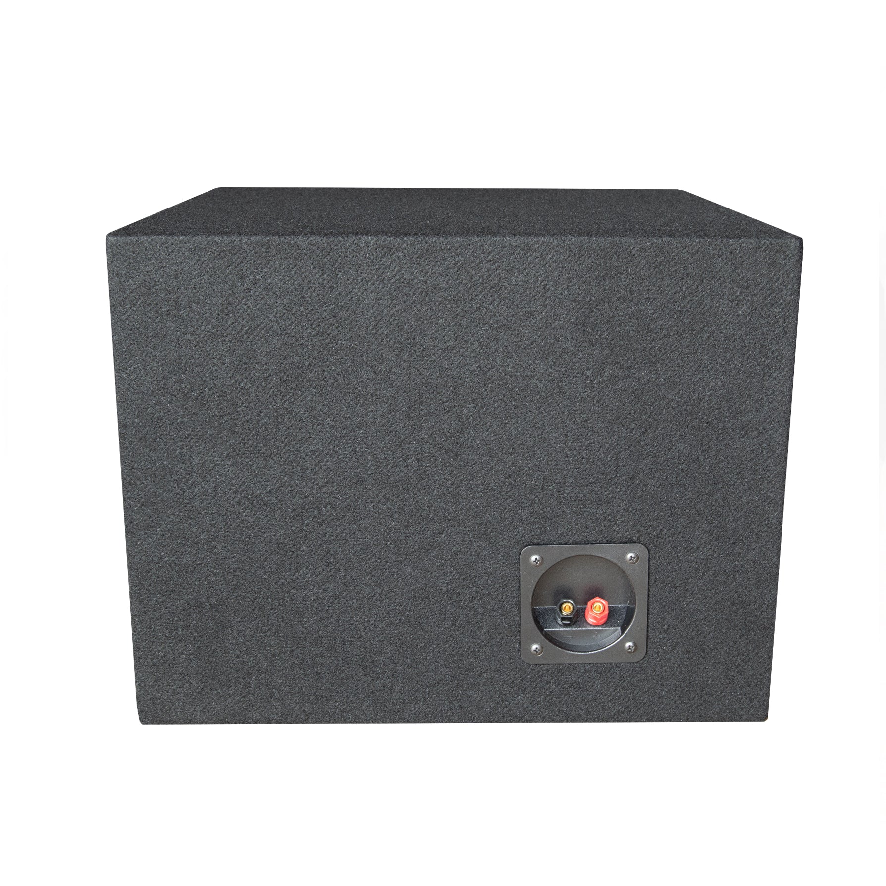 SoundBox E Series Single 10" Vented Subwoofer Enclosure, Square