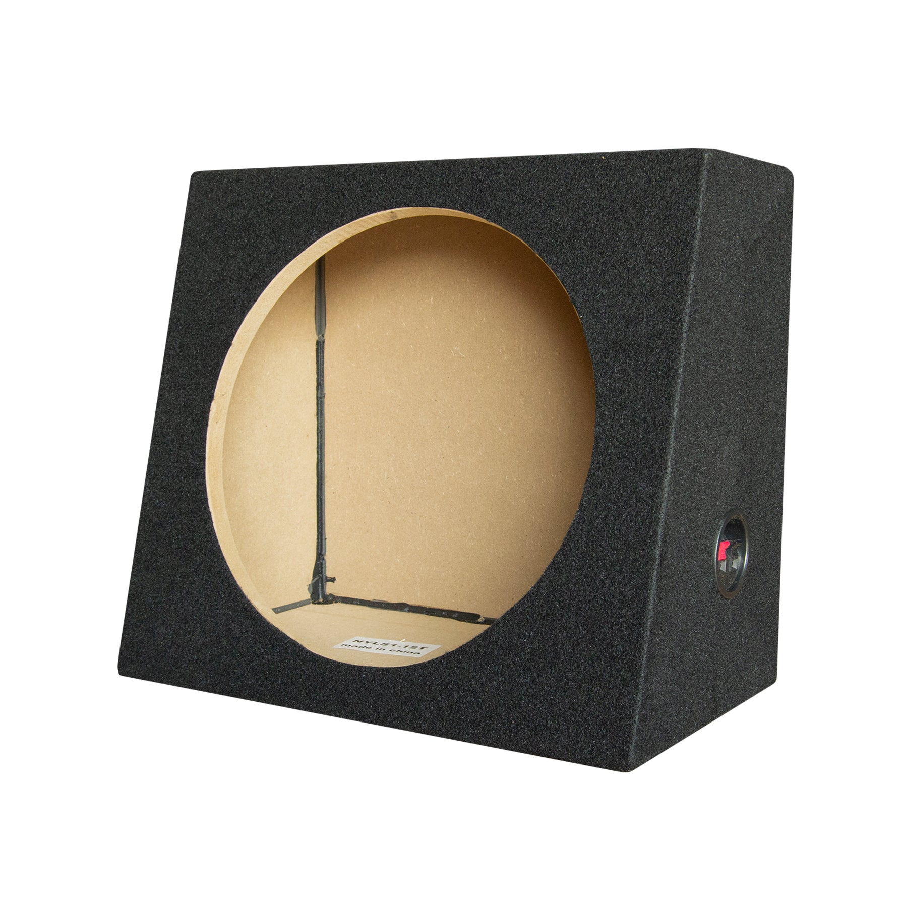 SoundBox Universal Single 10" Sealed Subwoofer Enclosure, Truck (Pair)