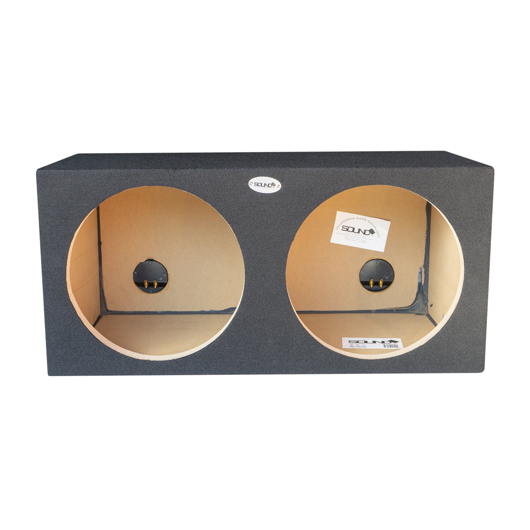 SoundBox E Series Dual 12" Sealed Subwoofer Enclosure