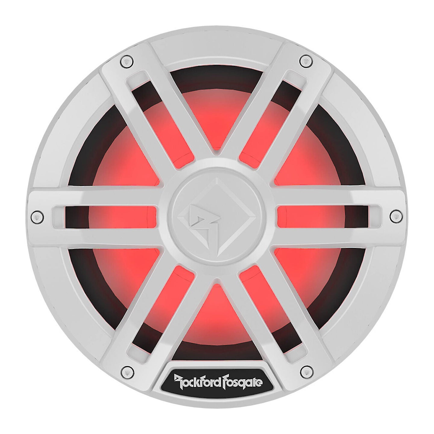 Rockford Fosgate M1D2-10, M1 10" Color Optix Marine Subwoofer Dual Voice Coil 2 Ohm, 1200W