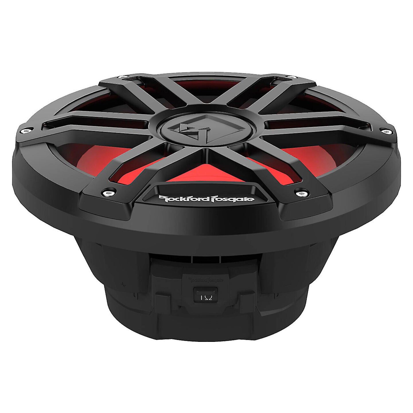 Rockford Fosgate M1D2-10B, M1 10" Color Optix Marine Subwoofer Dual Voice Coil 2 Ohm, 1200W